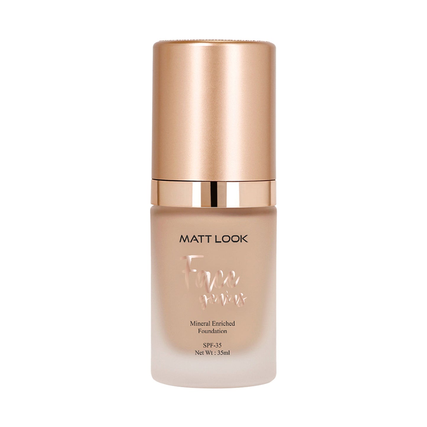 Matt look Face Genius Mineral Enriched Weightless Matt Finish Foundation - 06 Sand Tan