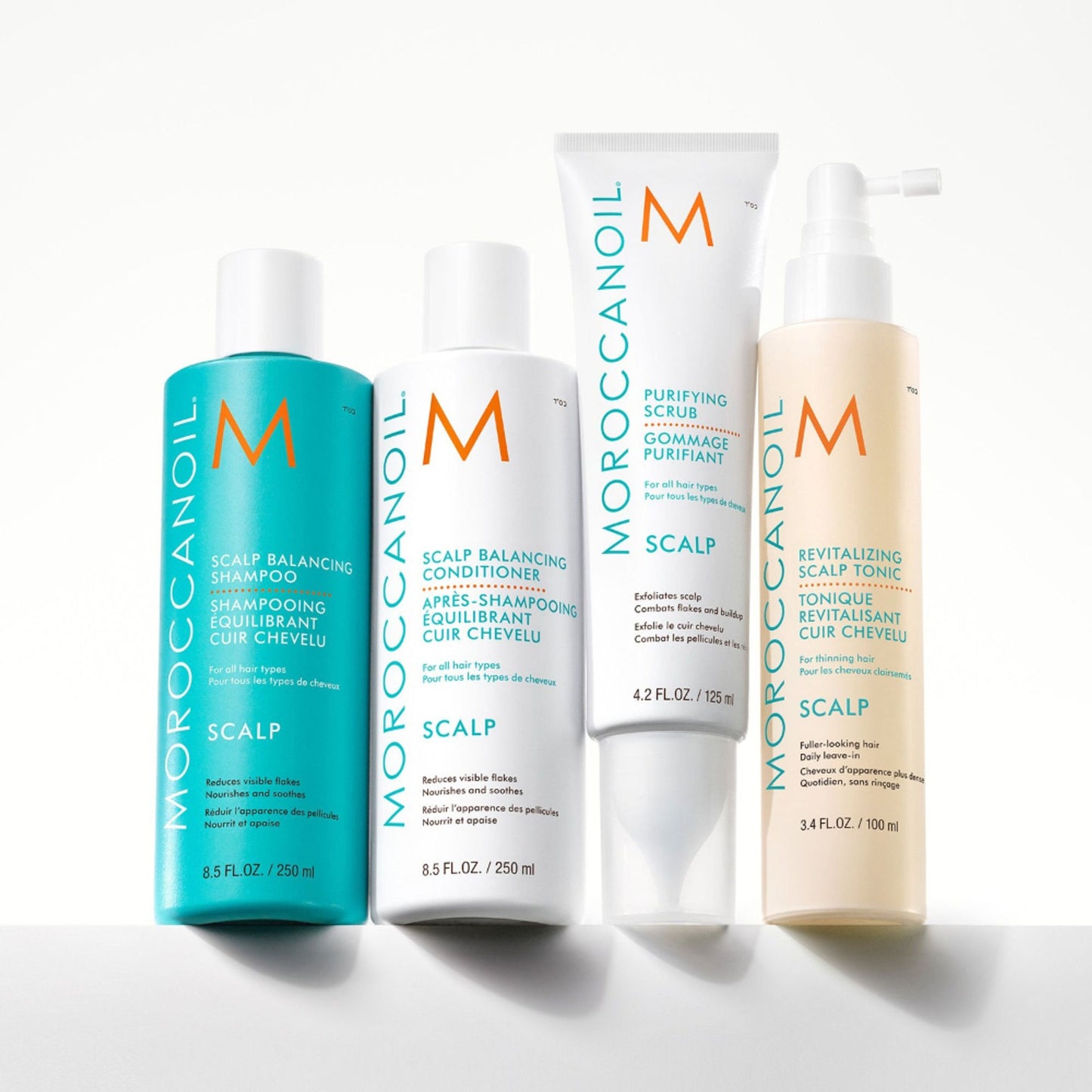 Moroccanoil Scalp Balancing Shampoo|Niacinamide+Salicylic Acid| Hydrates & Reduces Soothe Flakes