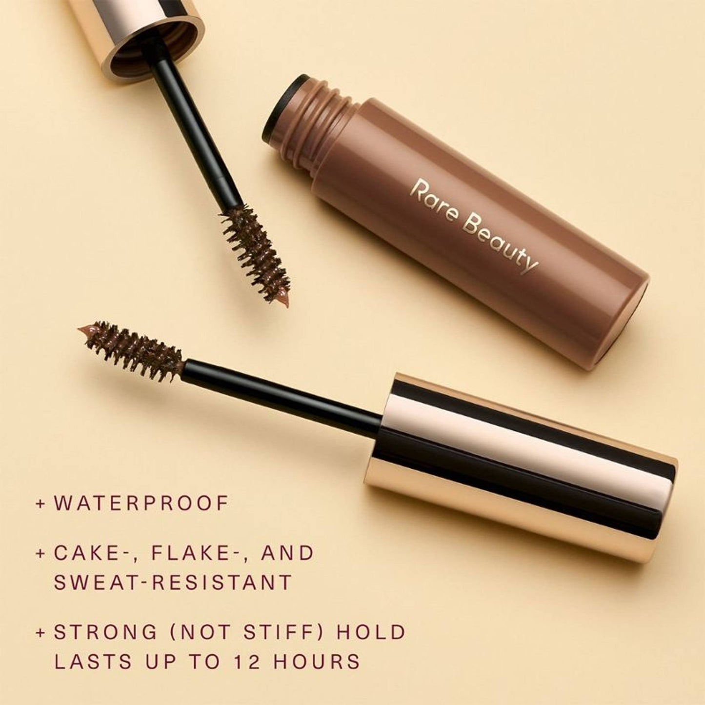 Rare Beauty Brow Harmony Tinted Flexible Lifting Gel - Deep Brown
