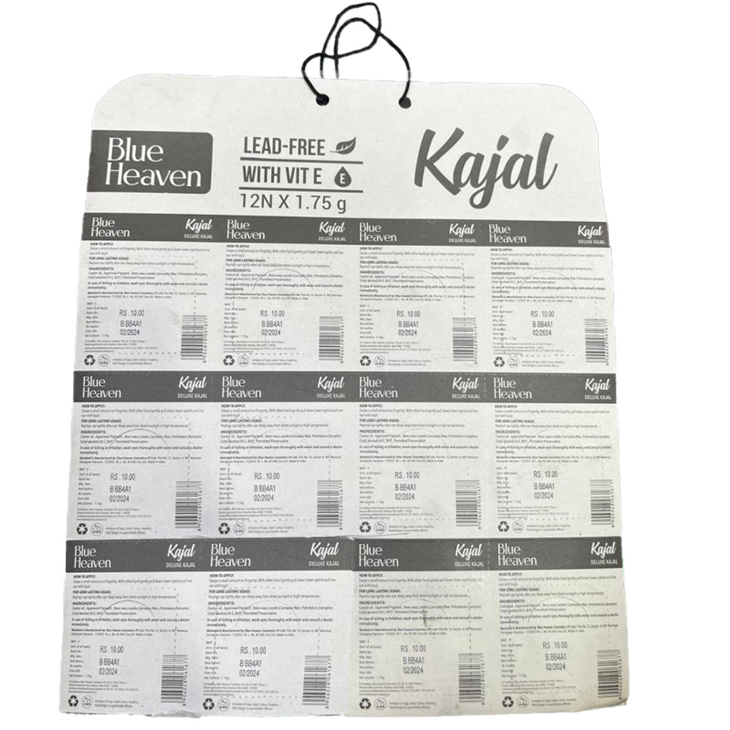 Blue Heaven Deluxe Kajal - Black