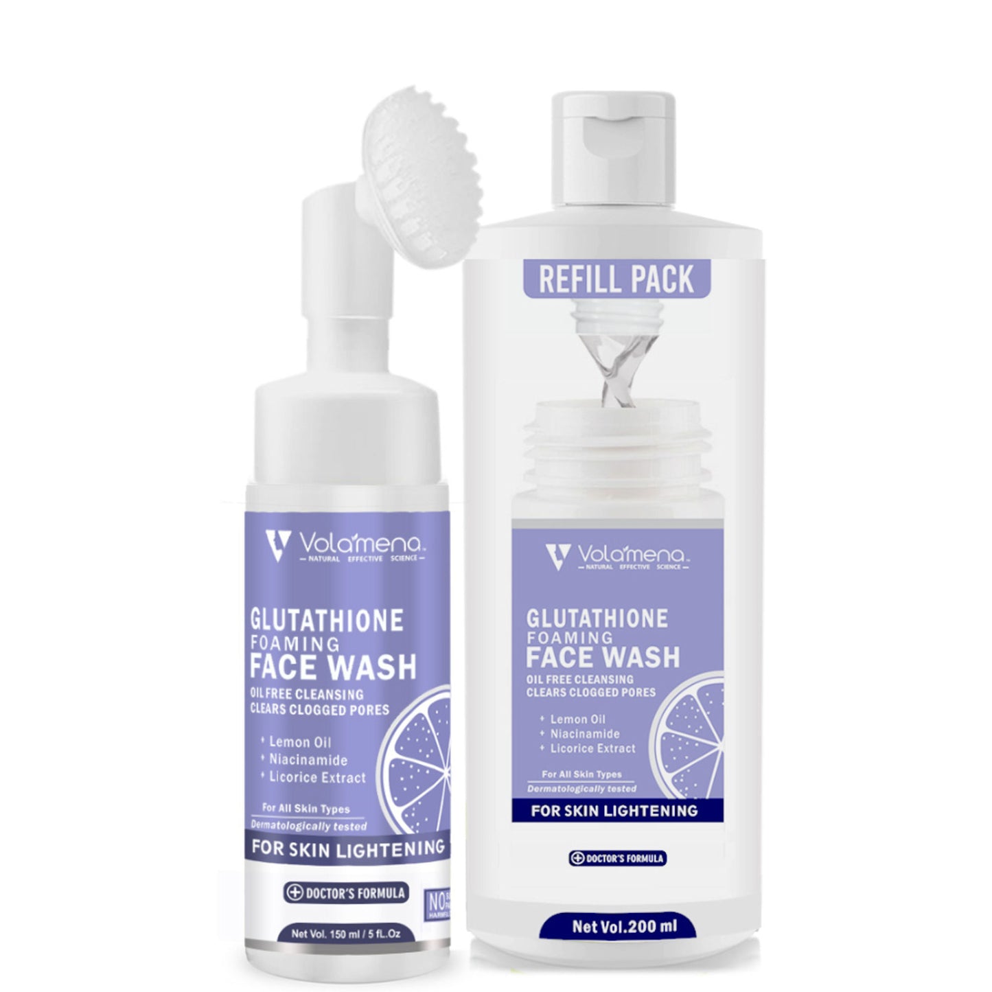 Volamena Glutathione Foaming Face Wash