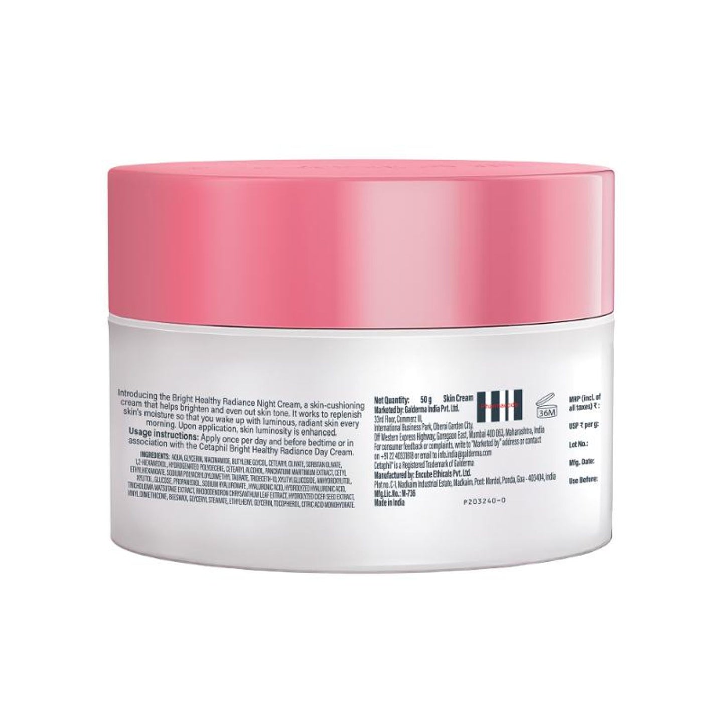 Cetaphil BHR Brightening Night Comfort Cream