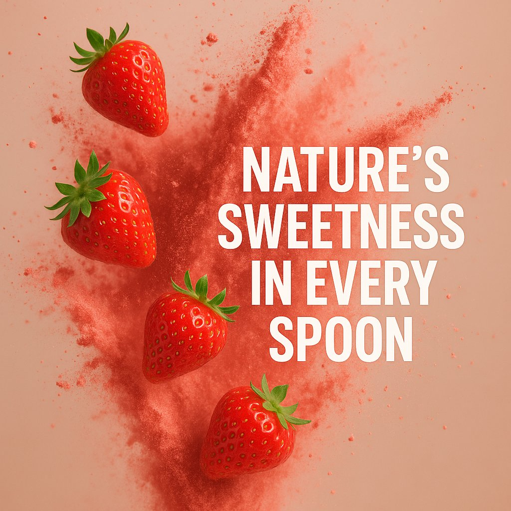Confect Strawberry Fruit Powder