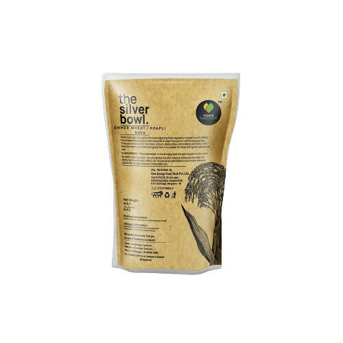 Vijaya Traditional Recipes The Silver Bowl Emmer Wheat (Khapli) Rava