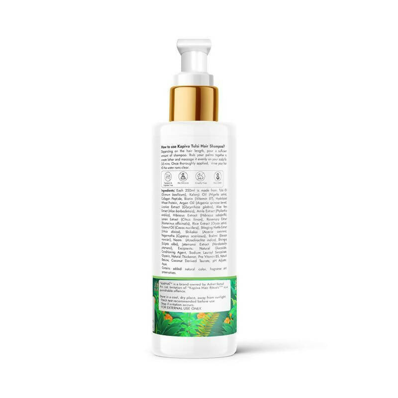 Kapiva Ayurveda Hair Rituals Tulsi Anti-Hairfall Shampoo - Indyancart