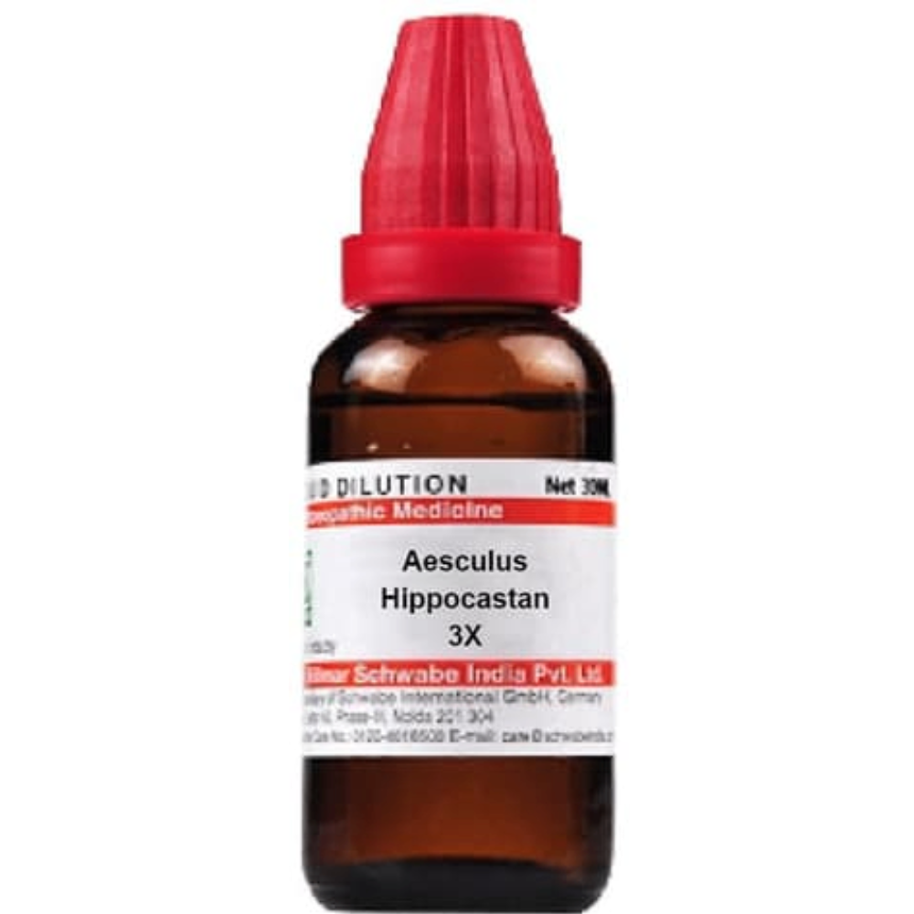 Dr. Willmar Schwabe India Aesculus Hippocastanum Dilution