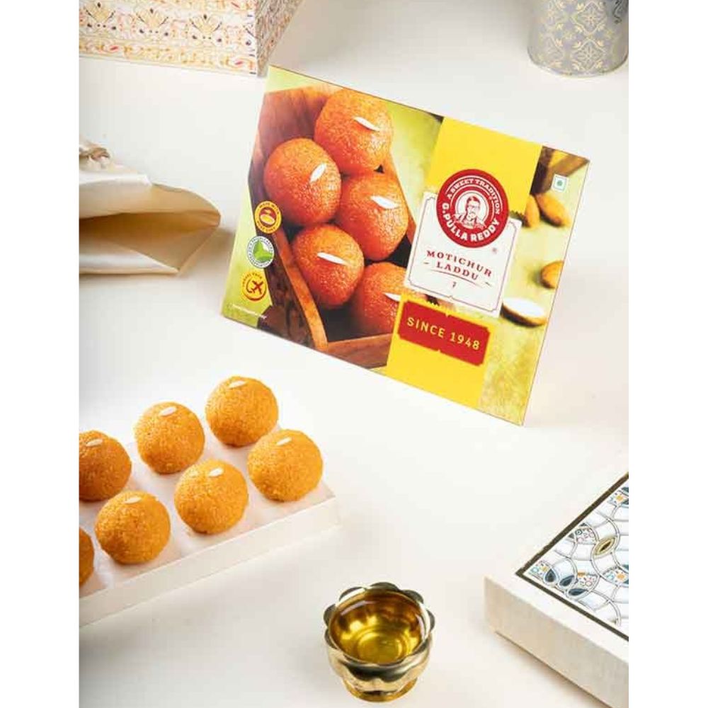 Pulla Reddy Motichoor Laddu / Motichoor Laddu - Indyancart