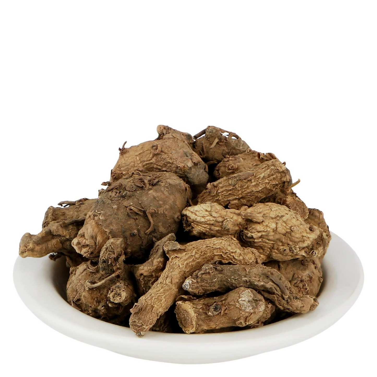 Yuvika Kali Haldi (Narkchaur) Zedoary root, turmeric plant used in Ayurvedic products, showing fresh black turmeric and turmeric roots