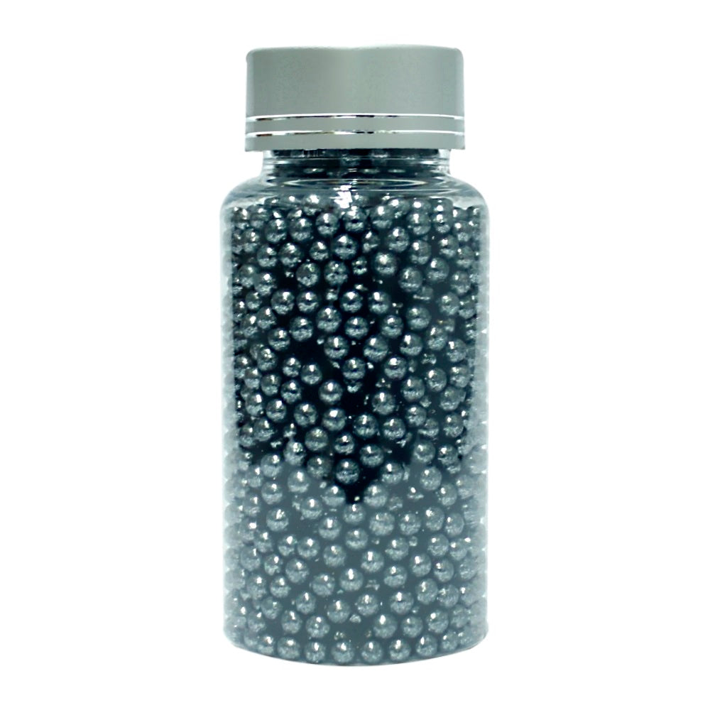Confect Black Disco Balls Sprinkles 5 MM