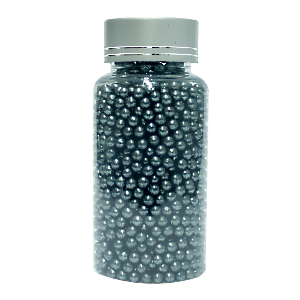Confect Black Disco Balls Sprinkles 6 MM