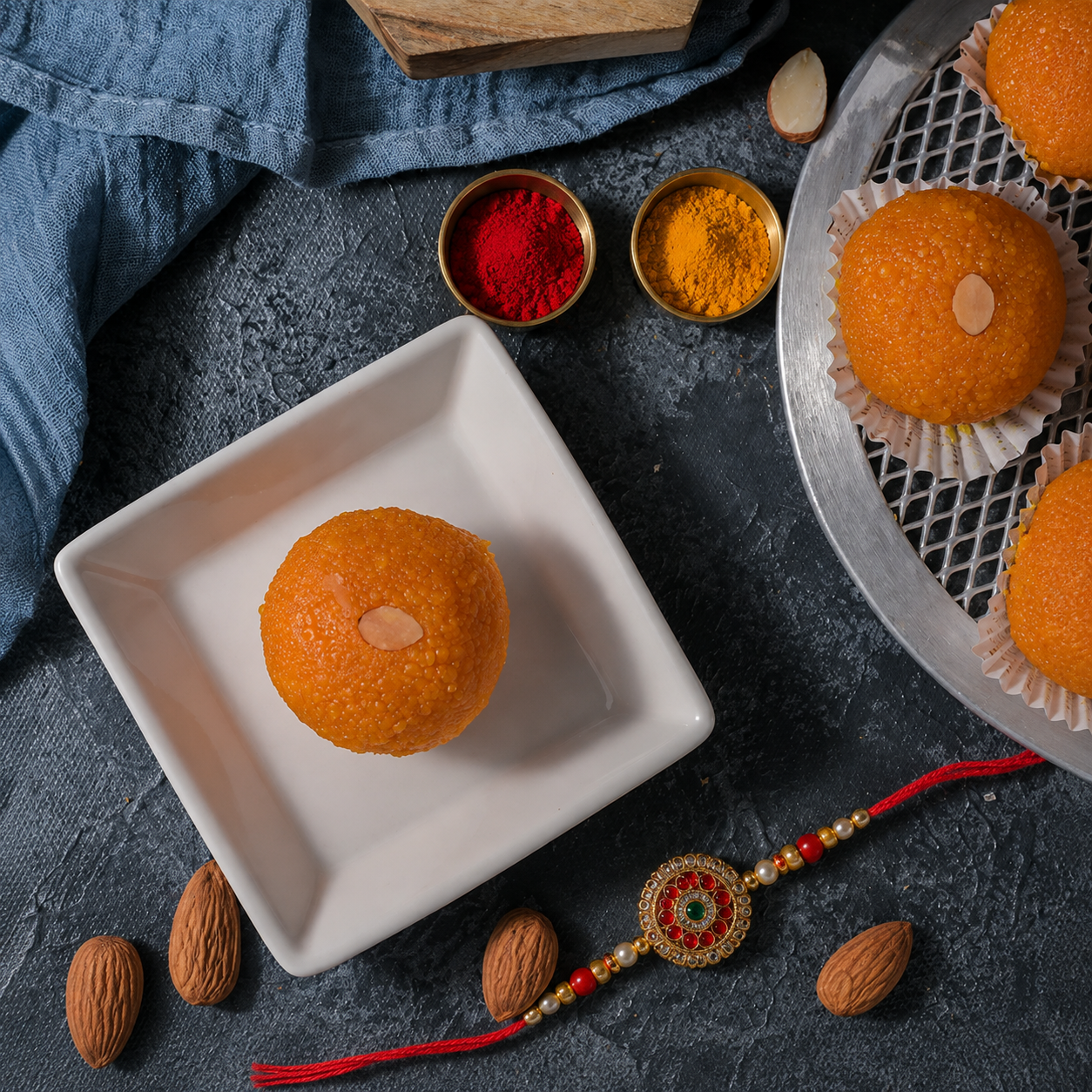 Vellanki Rakhi Special Motichoor Laddu