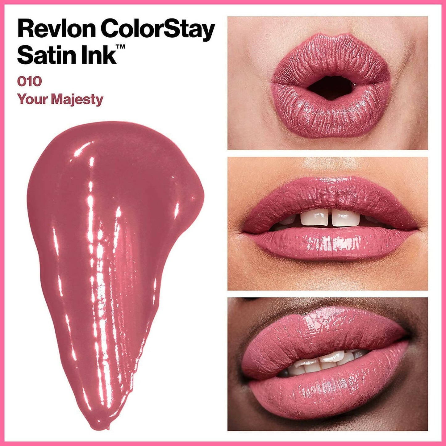 Revlon Colorstay Satin Ink Liquid Lip Color - Your Majesty - Indyancart
