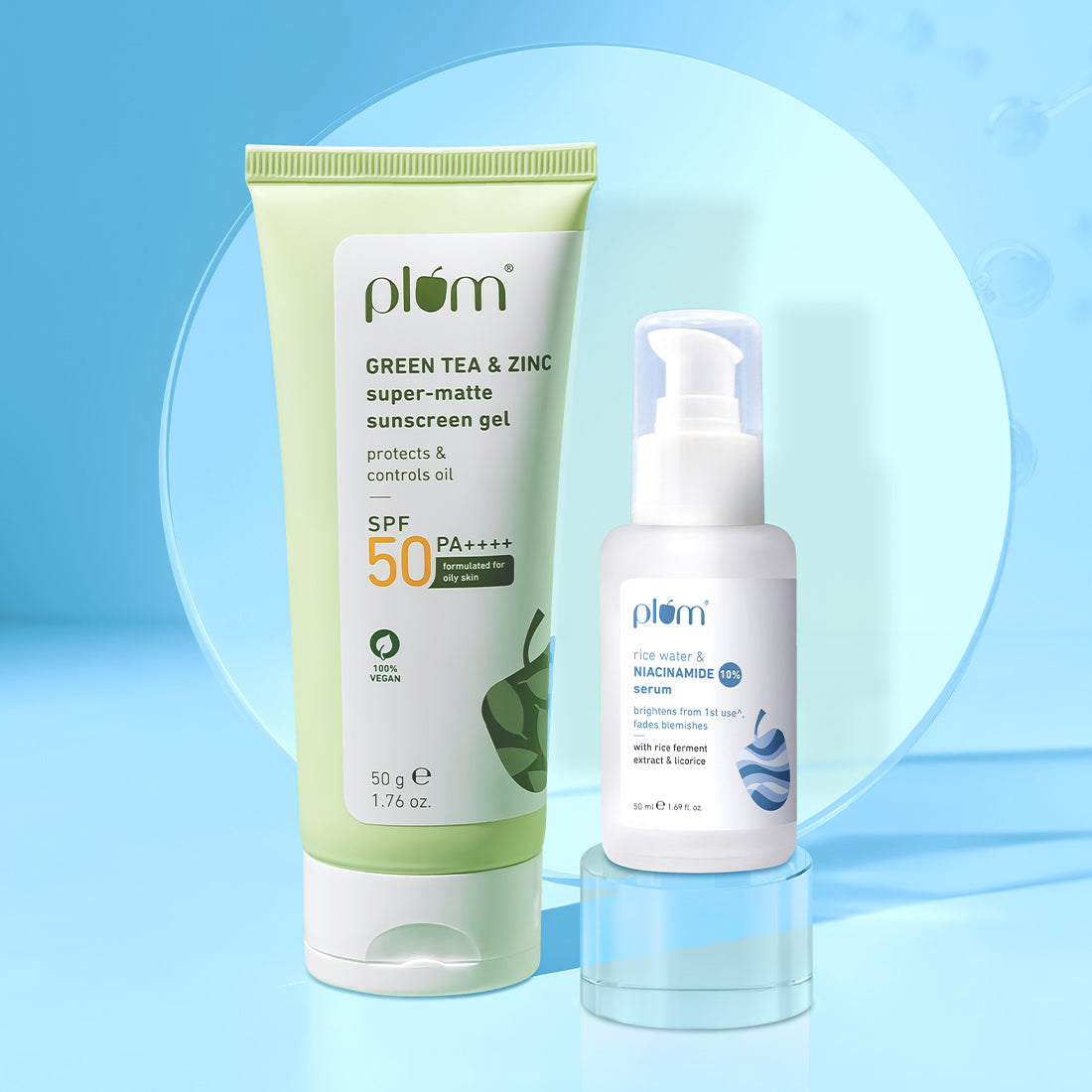 Plum Goodness Oil Control & Brightening Duo