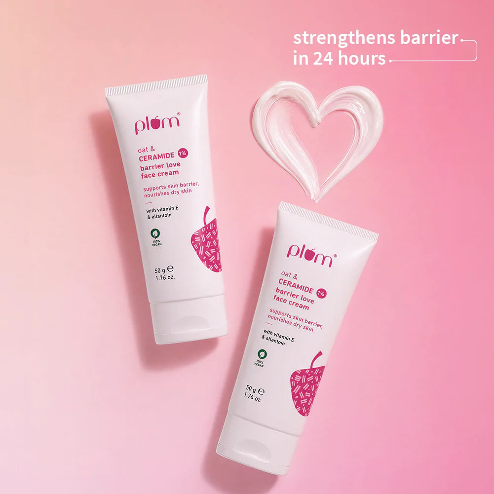 Oat & 1% Ceramide Face Cream For Dry Skin