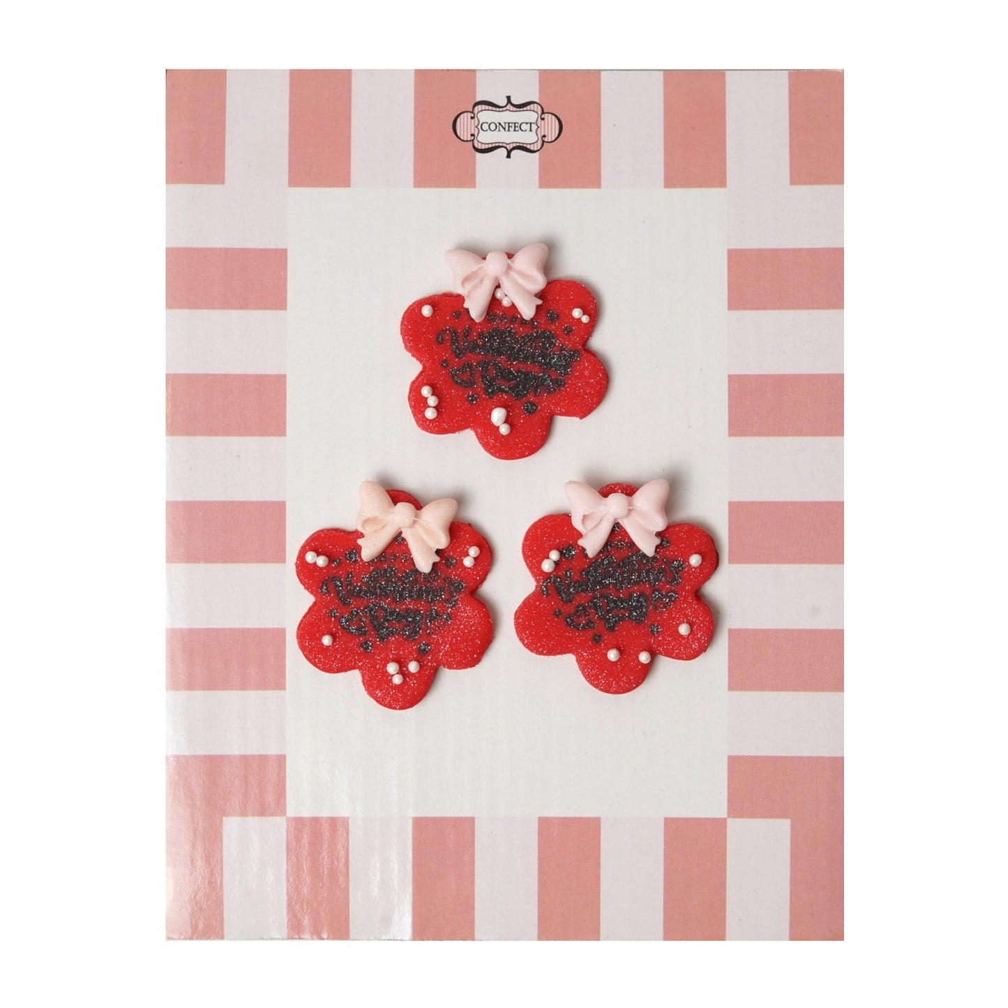 Confect Pack of 6 Valentine Cake & Cupcake Topper 02