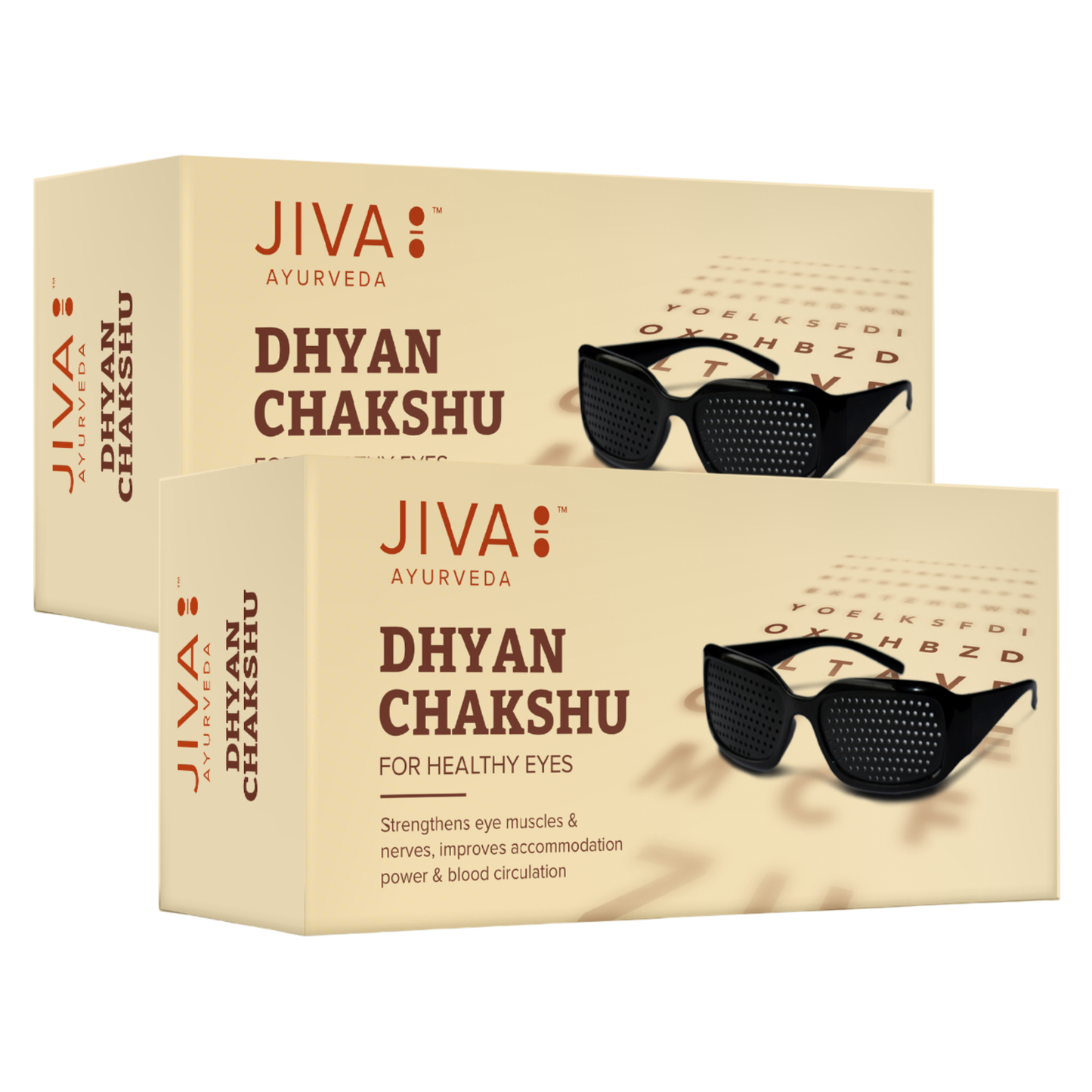 Jiva Ayurveda Dhyan Chakshu Glasses - Wellness Eyewear Accessory