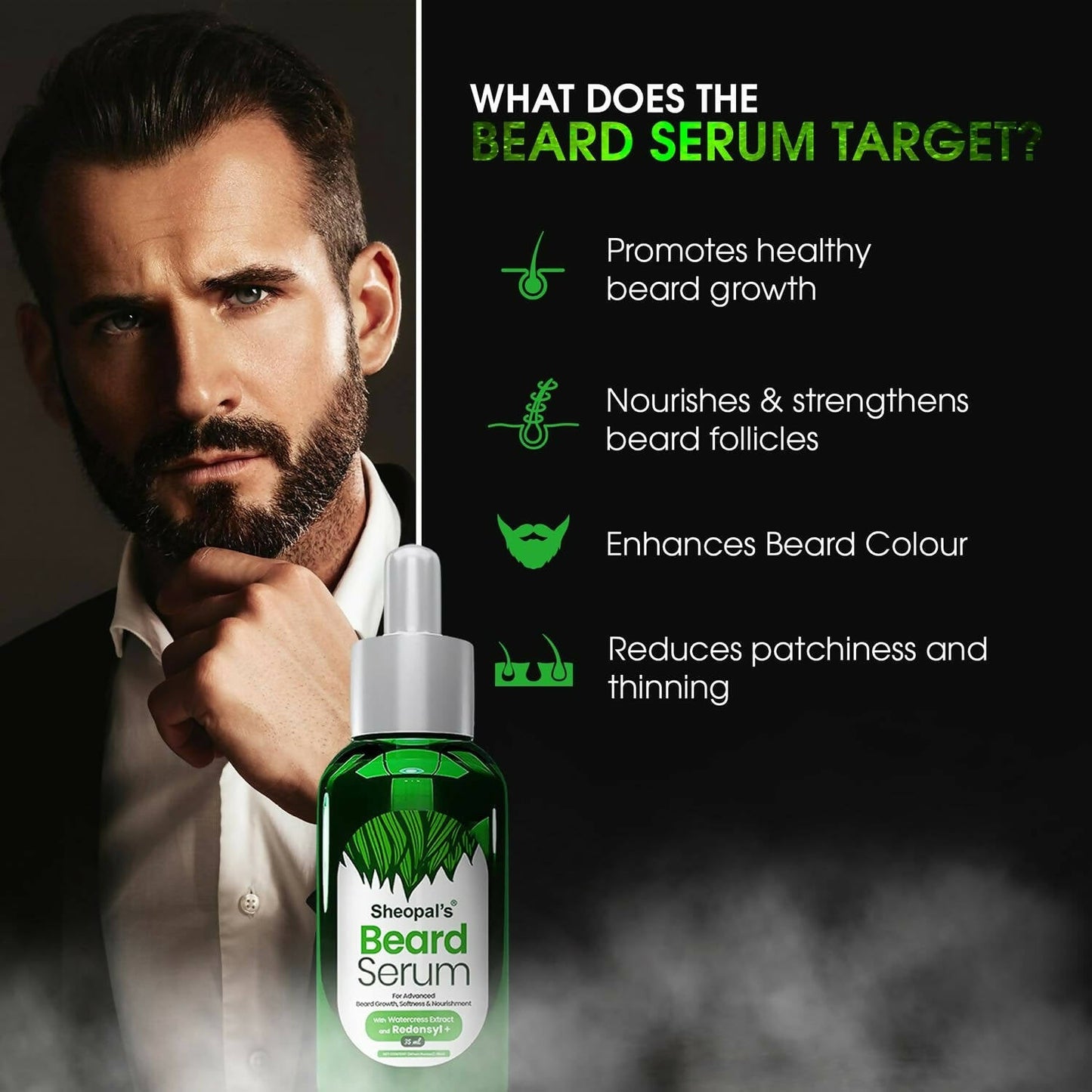 Sheopal's Beard Growth Serum - Indyancart