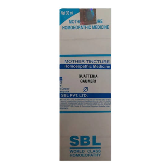 SBL Homeopathy Guatteria Gaumeri Mother Tincture Q - Indyancart
