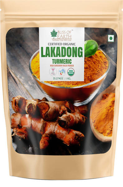Bliss of Earth Lakadong Turmeric Powder - Indyancart