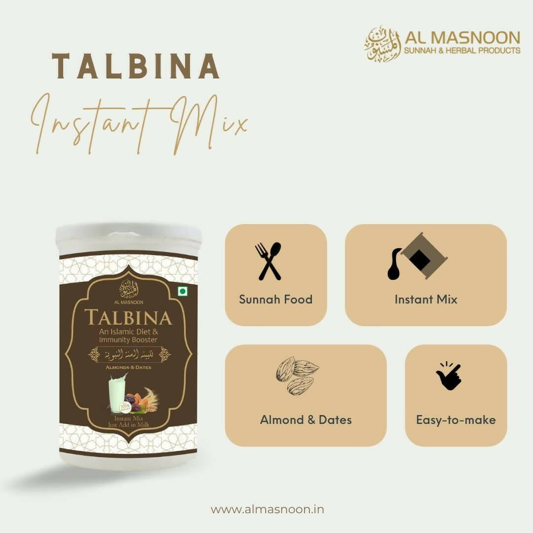 Al Masnoon Talbina (Almond & Dates) Instant Mix - Indyancart