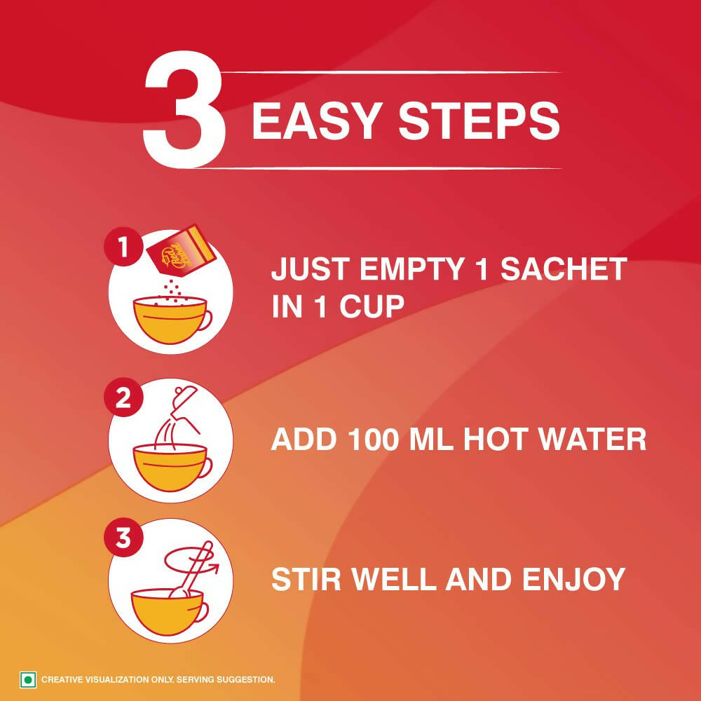 Red Label Instant Spiced Tea Sachets