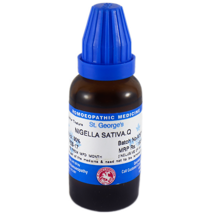 St. George's Homeopathy Nigella Sativa Mother Tincture Q - Indyancart