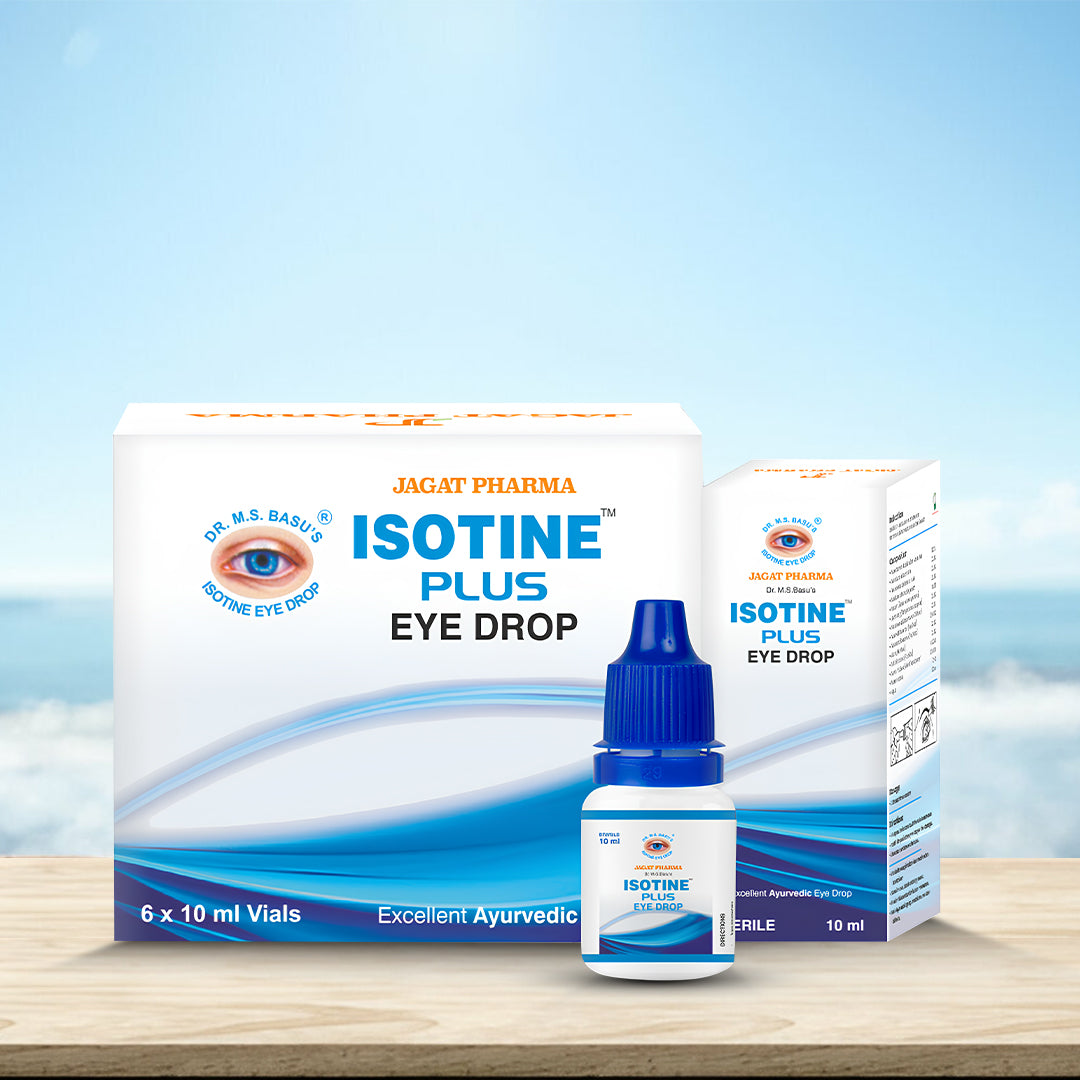 Jagat Pharma Isotine Plus Eye Drops- Restoring Clarity & Vision