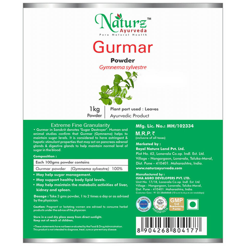 Naturz Ayurveda Gurmar Powder