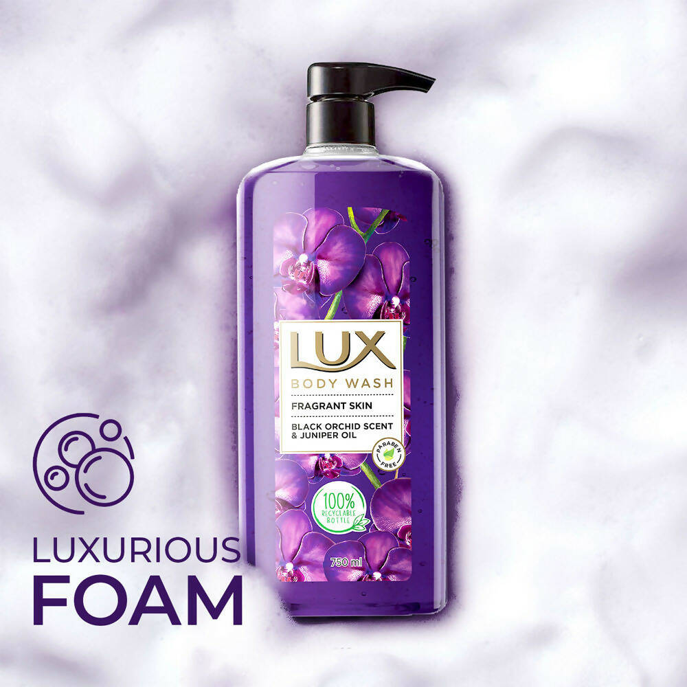 Lux Body Wash with Black Orchid Fragrance & Juniper Oil - Indyancart