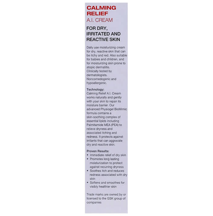 Physiogel Hypoallergenic Calming Relief A.I Cream - Indyancart