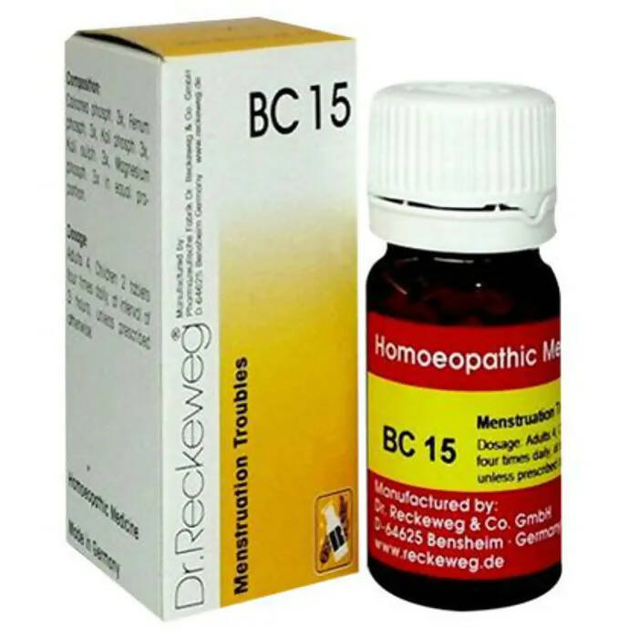 Dr. Reckeweg Bio-Combination 15 (BC 15) Tablets - Indyancart