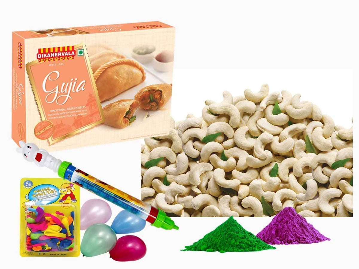Bikanervala Cashew Nuts with Holi Gujia