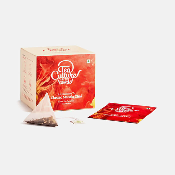 Tea Culture Classic Masala Chai Tea Bags - Indyancart