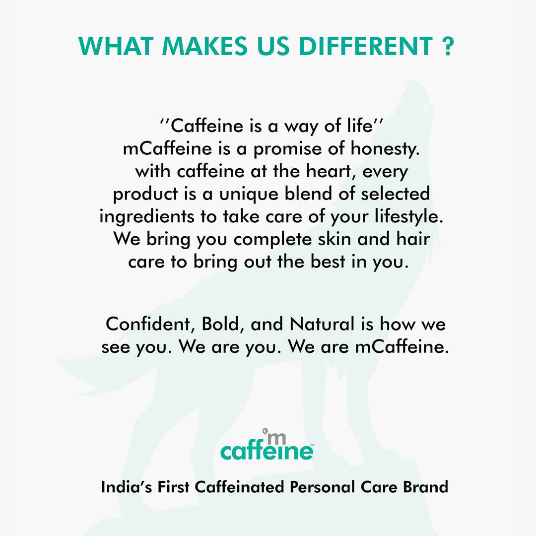 mCaffeine Raw Coffee Face Mask - Indyancart