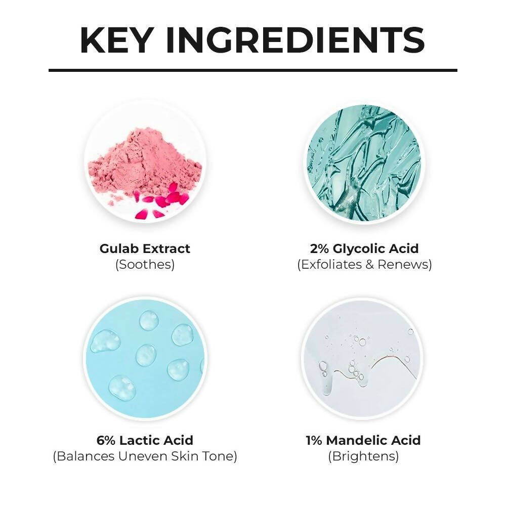 Dr. Sheth's Gulab & Glycolic Acid Body Peel - Indyancart
