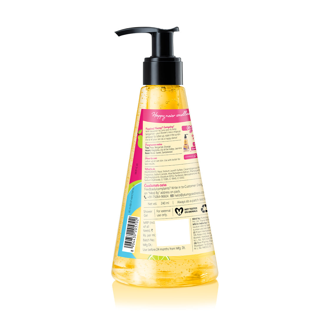 Plum Goodness Lily Miss Sunshine Shower Gel by BodyLovin'
