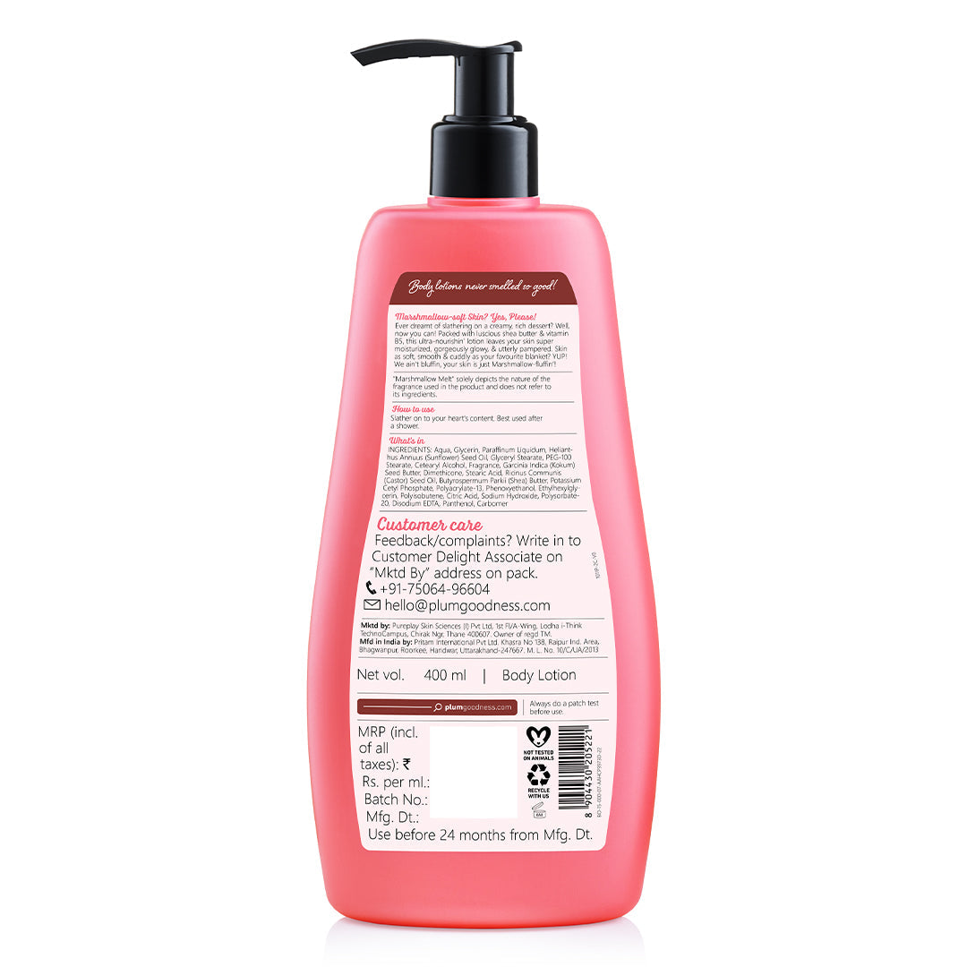 Plum Goodness Marshmallow Melt Body Lotion by BodyLovin'