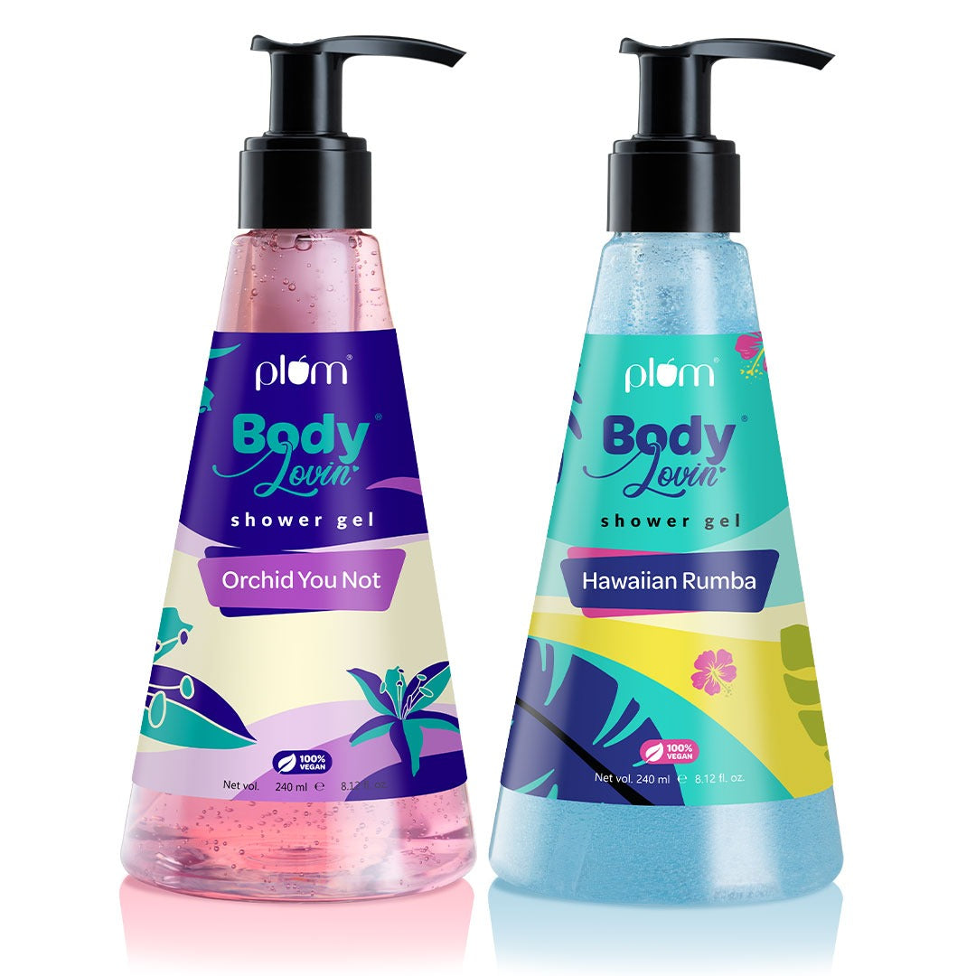 Plum Goodness Floral & Beachy Shower Gel by BodyLovin'