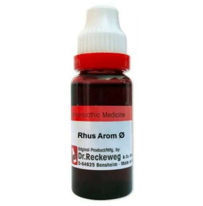 Dr. Reckeweg Rhus Arom Mother Tincture Q - Indyancart
