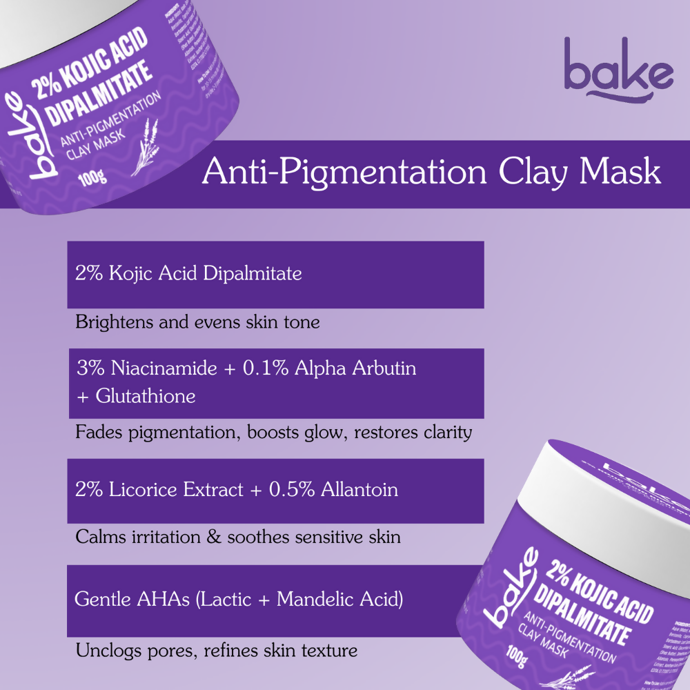 Bake Kojic Acid Anti-Pigmentation Clay Mask