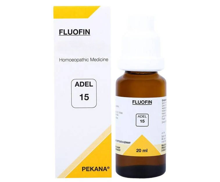 Adel Homeopathy 15 Fluofin Drops