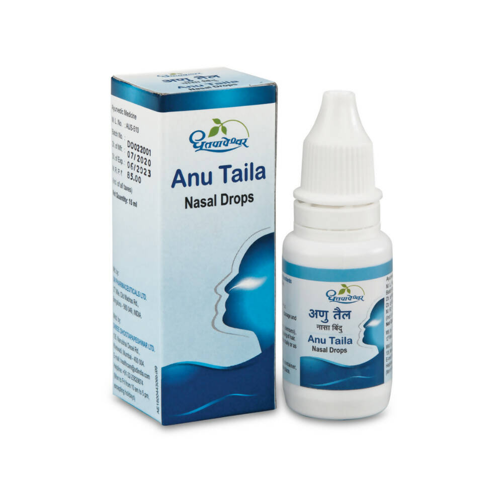 Dhootapapeshwar Anu Taila (Nasal Drops) - Indyancart