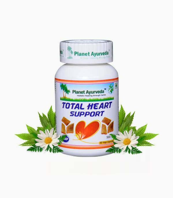 Planet Ayurveda Total Heart Support Capsules - Indyancart