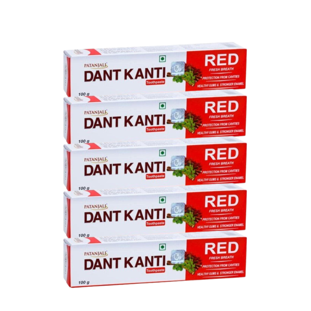 Patanjali Red Tooth Paste - Indyancart