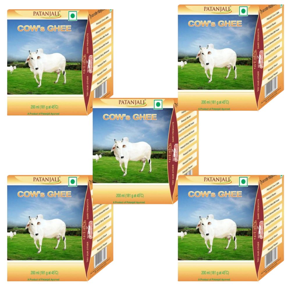 Patanjali Cow's Ghee | Desi Ghee, Aiding Digestion, and Boosting Energy - Indyancart
