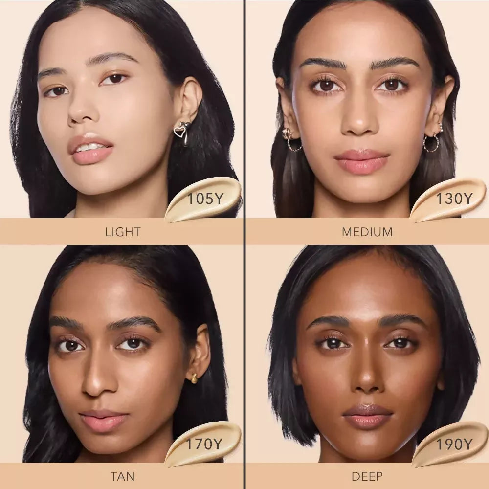 Kay Beauty Hydrating Foundation in shade 145N Medium, smooth liquid foundation with a natural finish and moisturizing formula.