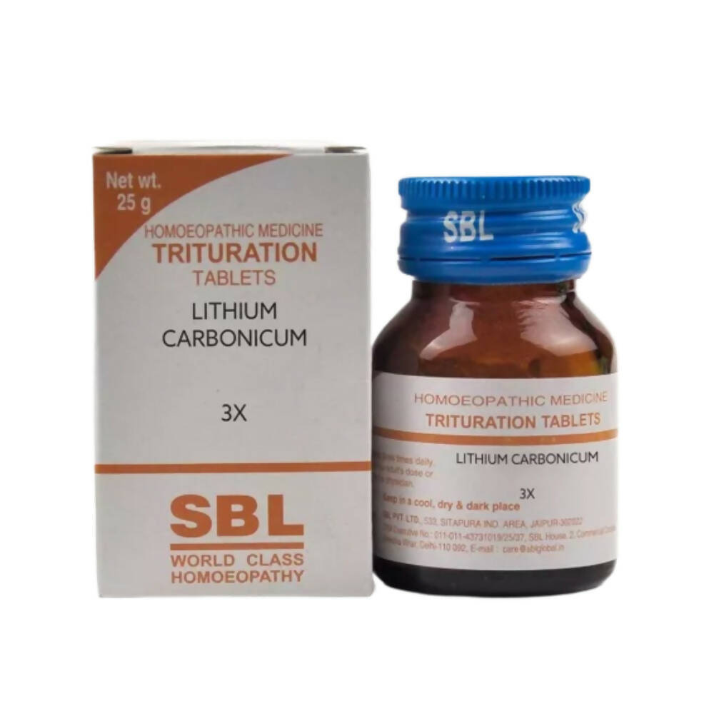 SBL Homeopathy Lithium Carbonicum Trituration Tablets
