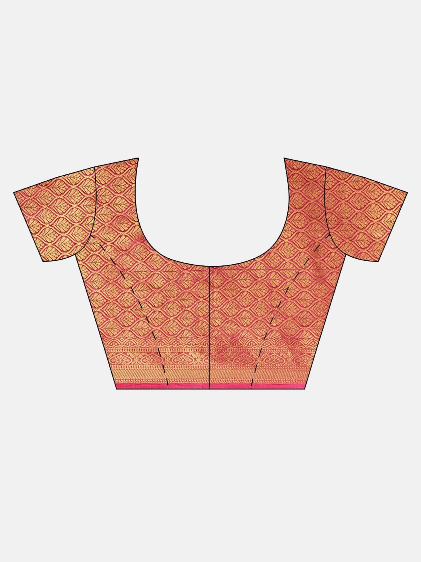 Dhiyona RV Women's Banarasi Silk With Jacquard Print Saree ( KVD685 )
