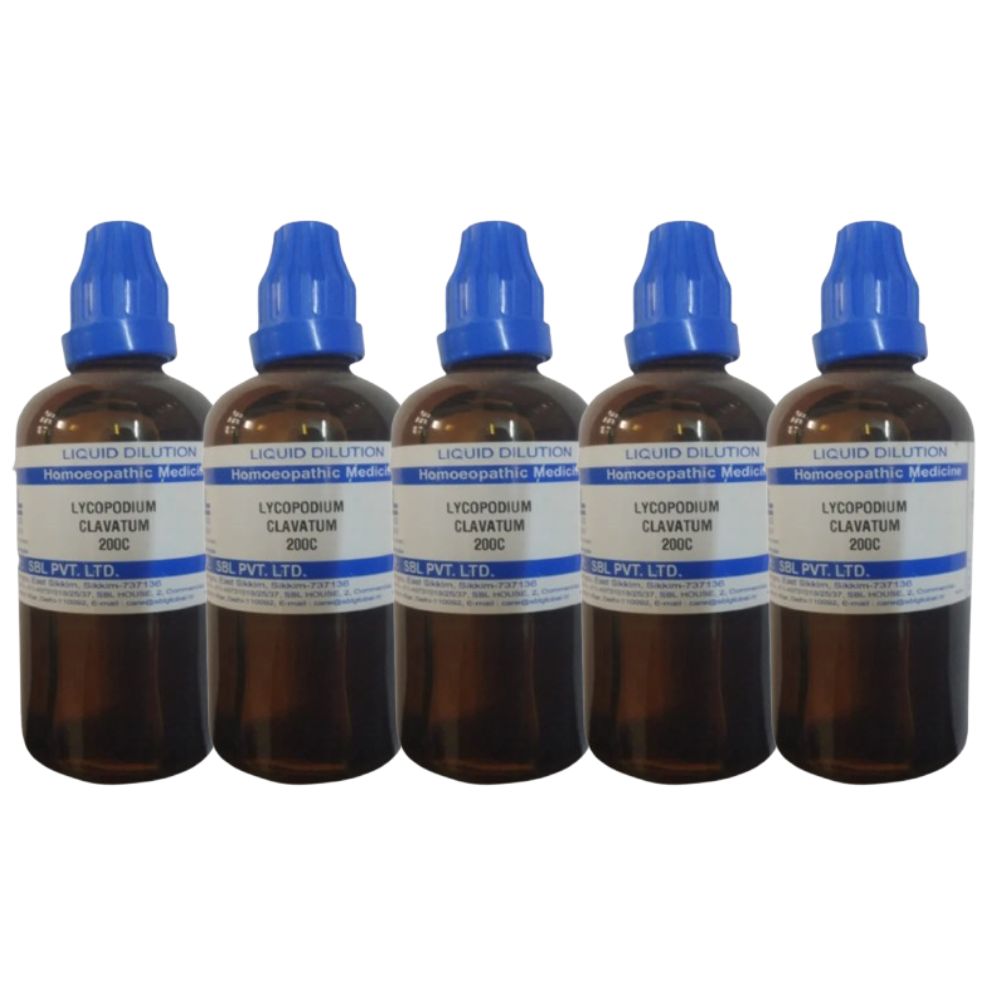 SBL Homeopathy Lycopodium Clavatum Dilution - Indyancart