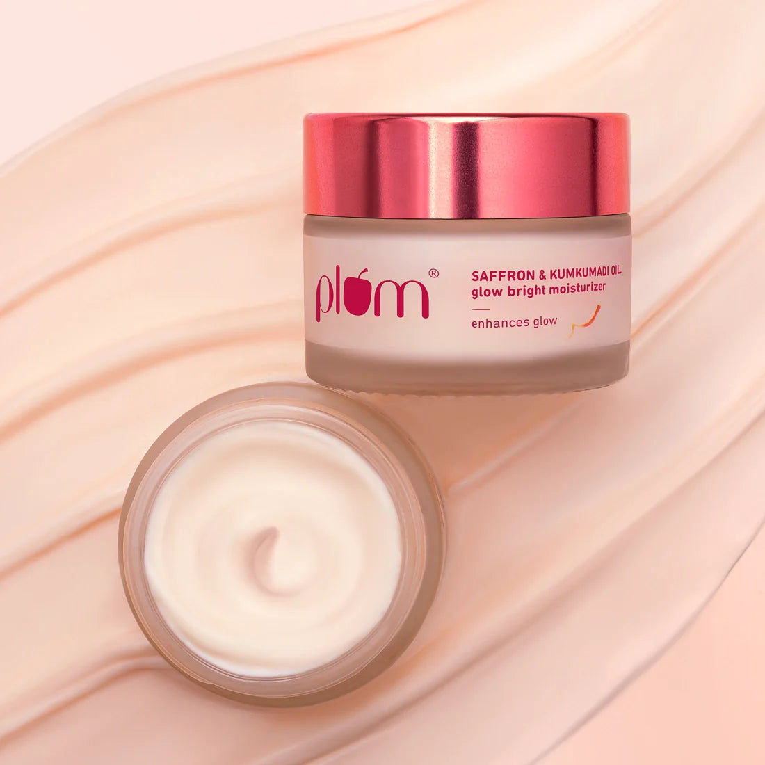 Plum Goodness Saffron & Kumkumadi Oil Glow Bright Moisturizer with SPF 35